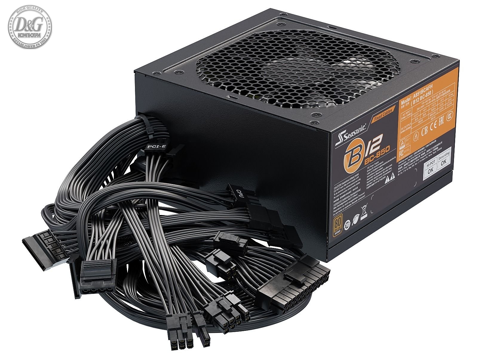Seasonic Захранване PSU 850W Bronze - B12 BC-850