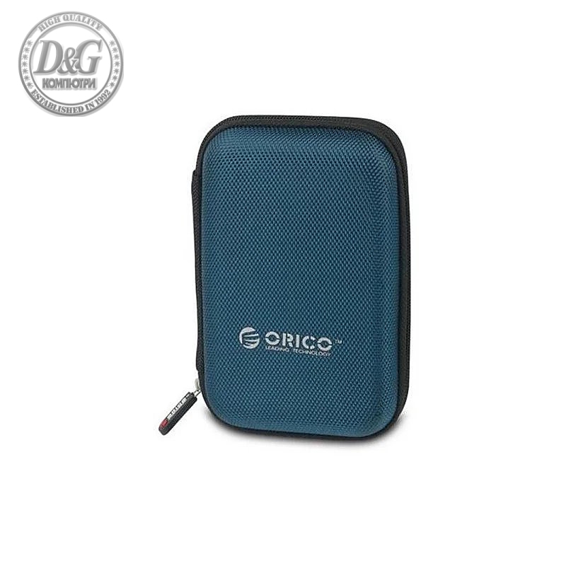 Orico калъф за външни дискове Portable Storage Bag - 2.5" Blue - PHD-25-BL