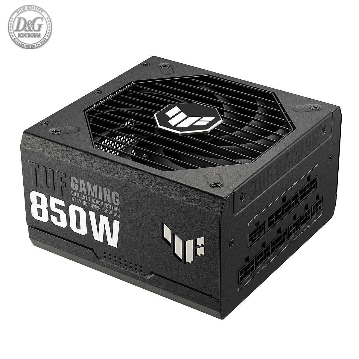 Захранващ блок ASUS TUF Gaming 850W, 80+ Gold PCIe 5.0, Fully Modular