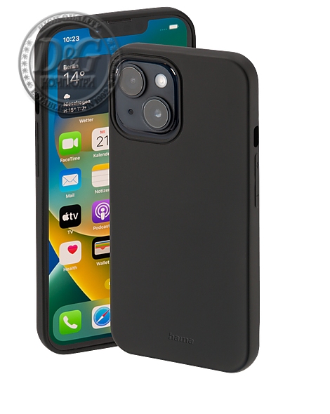 Калъф Hama &quot;Finest Feel&quot; за Apple iPhone 14 Plus, черен