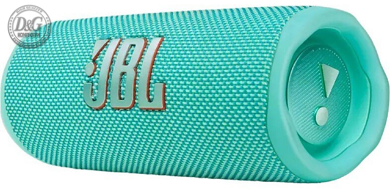 Блутут колонка JBL FLIP 6 Синьозелен