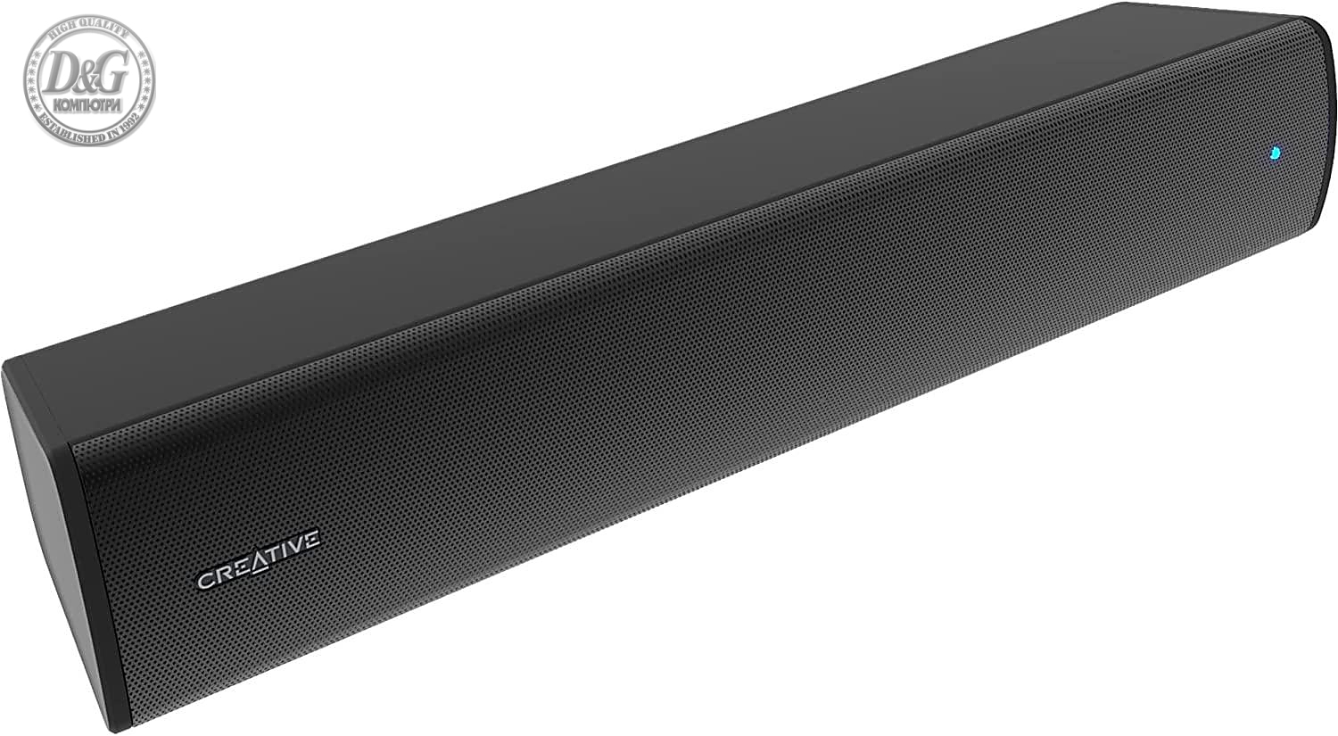 Bluetooth саундбар Creative STAGE AIR V2, 2.0, USB-C, Aux-in, 10W, Черен