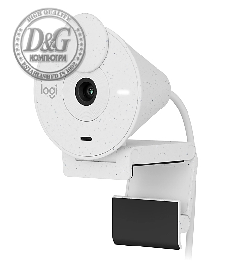 Logitech Brio 300 Full HD webcam - OFF-WHITE - USB - N/A - EMEA28-935