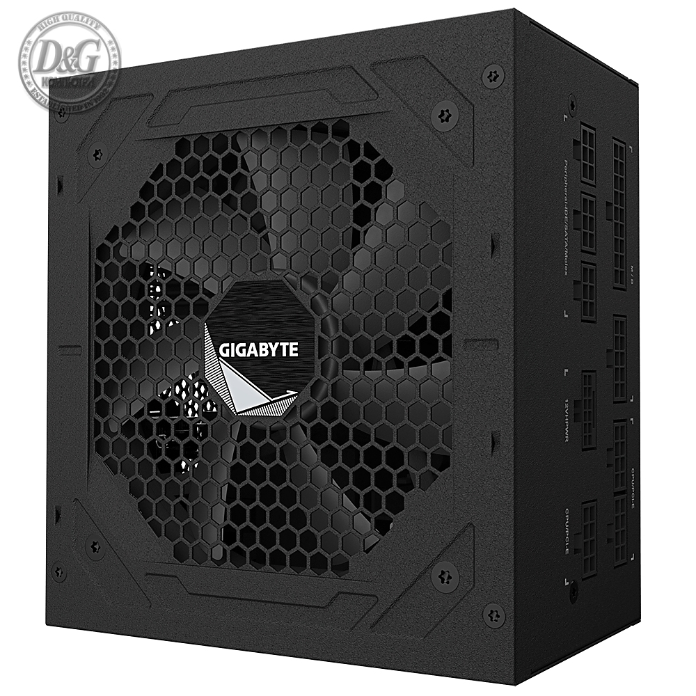 Захранващ блок Gigabyte UD850GM PG5, 850W, 80+ GOLD, Modular, ATX 3.0, PCIe 5.0 Ready