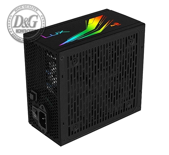 AeroCool захранване PSU 1000W - 80+ Gold, Semi-Modular LUX RGB 1000M - ACPG-LMK0AEC.11