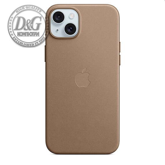 Apple iPhone 15 Plus FineWoven Case with MagSafe - Taupe