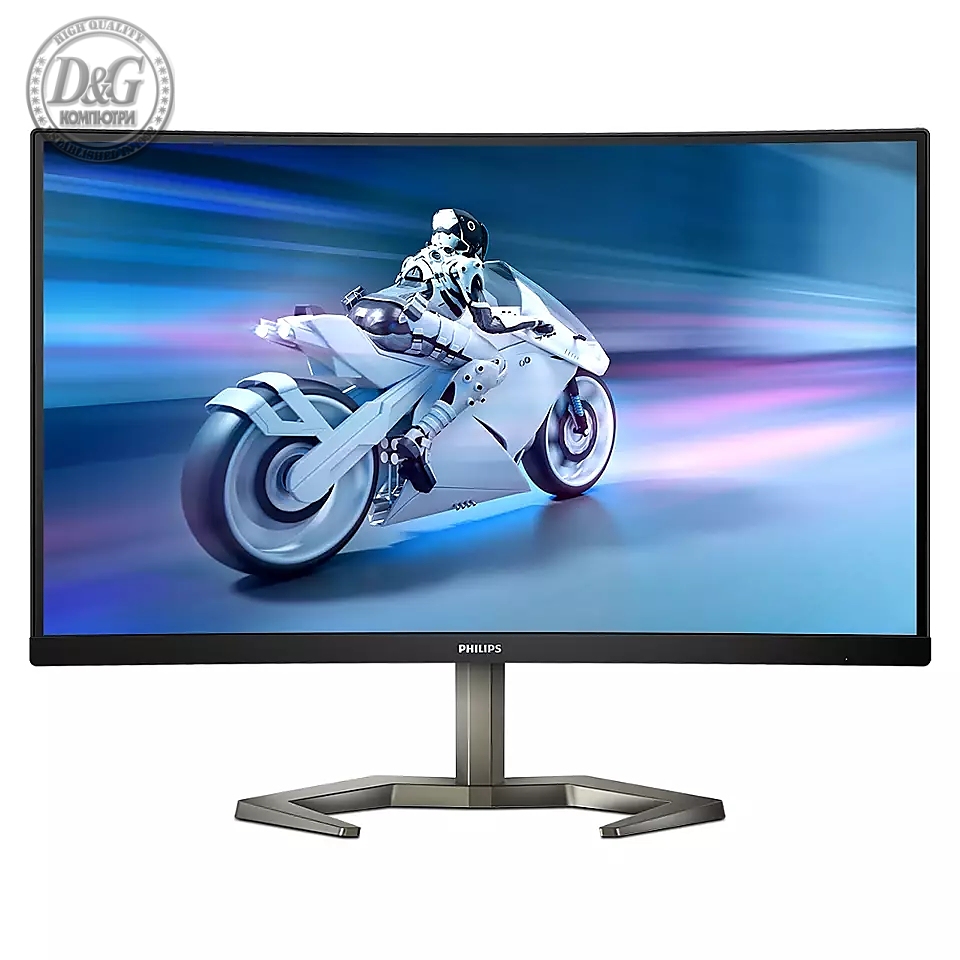 Philips Evnia 27M1C5200W, 27" Curved 1500R, VA, WLED, 1920x1080@240Hz, 1ms GtG, 0.5ms MPRT, 300cd m/2, 3000:1, Mega Infinity DCR, Adaptive Sync, FlickerFree, Low Blue Mode, Tilt, Height Adjust, 2xHDMI, DP