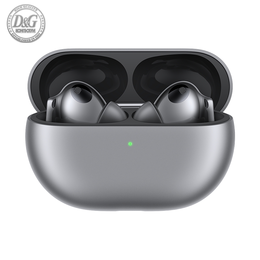 Huawei Freebuds Pro3 Piano-T100, Silber Frost, Dual speaker true sound, Inteligent dynamic ANC 3.0, Triple adaptive EQ, Bluetooth 5.2, USB-C