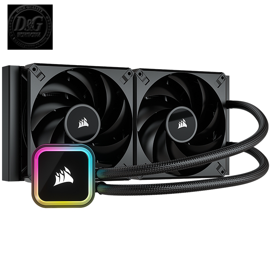 Corsair iCUE H115i RGB ELITE Liquid CPU Cooler, EAN:0840006648116