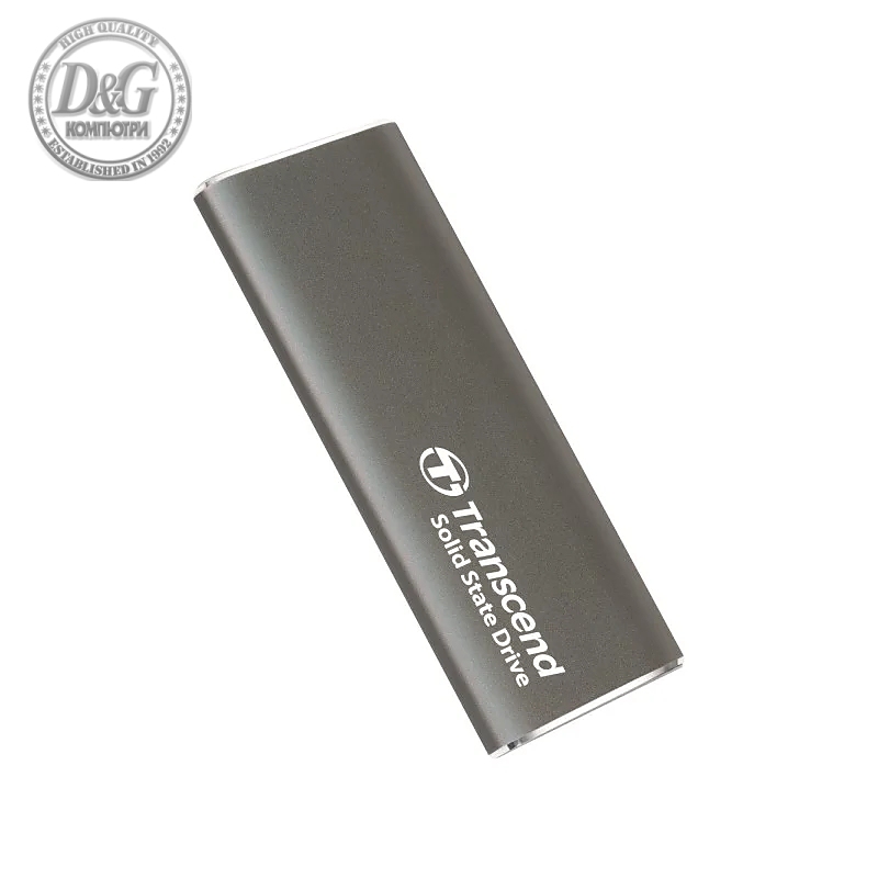 Transcend 2TB, External SSD, ESD265C, USB 10Gbps, Type C