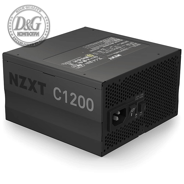 Захранващ блок NZXT C1200, 1200W 80+ Gold Full Modular, PCIe 5.0 Ready