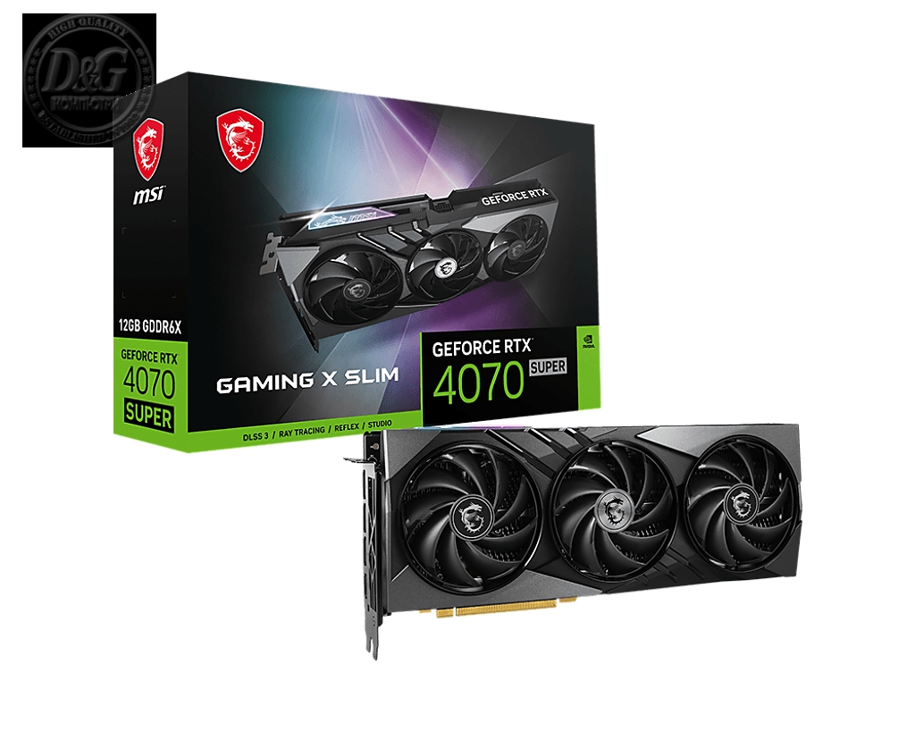 MSI RTX4070 SUPER 12G GAM X SL