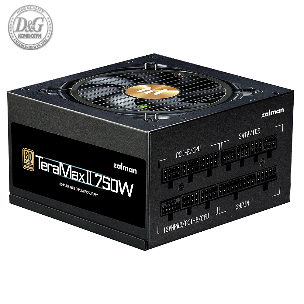Zalman захранване PSU TeraMax ATX 3.0 750W Gold - ZM750-TMX2