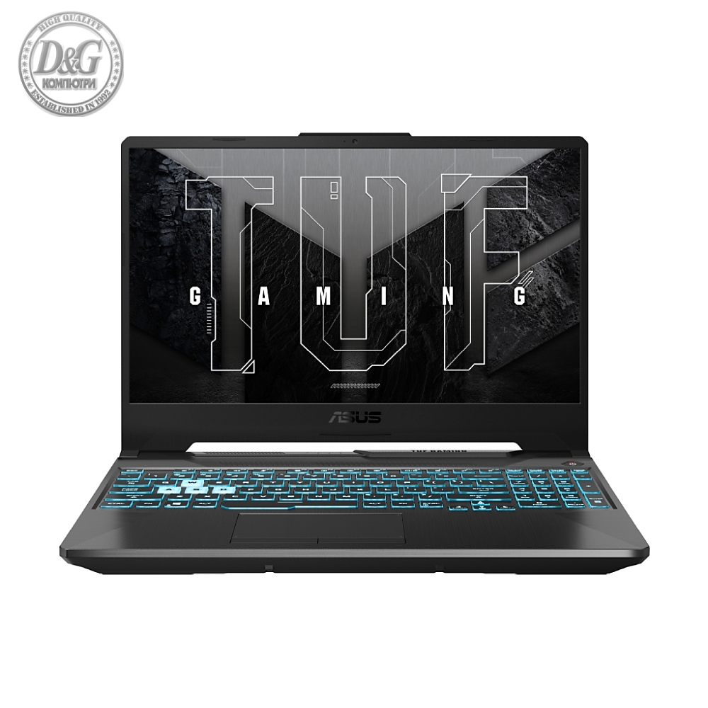 Asus TUF A15 FA506NF-HN009,AMD Ryzen5 7535HS/H (6-core/12-thread,16MB cache, up to 4.5 GHz ),15.6" FHD (1920x1080)144 Hz,16GB DDR5 4800(2*8),512 GB M.2 SSD,RTX 2050 4GB GDDR6,Wi-Fi 6(802.11ax),Backlit Chiclet Keyboard 1-Zone RGB, no OS, Graphite Black