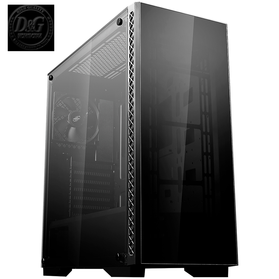 DeepCool MATREXX 50 Mid Tower Case, Mini-ITX/Micro-ATX/ATX/E-ATX, 2xUSB2.0, 1xUSB3.0, 1xAudio, 1xMic, ABS+SPCC+Tempered Glass, Mesh Panel DP-ATX-MATREXX50