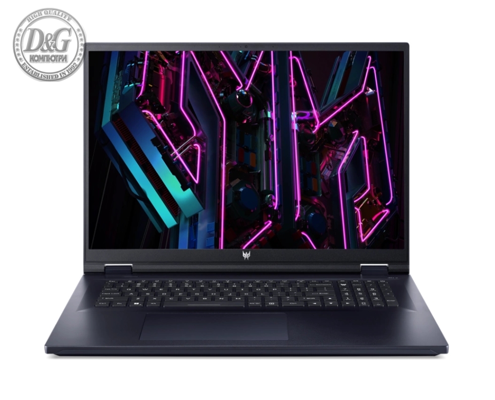 Acer Predator Neo 18, PH18-72-96HV, Intel Core i9-14900HX (up to 5.70GHz, 36MB), 18" WQXGA (2560x1600) IPS 250Hz Mini LED, 32GB DDR5 5600MHz, 2048GB PCIe Gen4 SSD, RTX4090 GDDR6 16GB, Killer Wi-Fi 7, Micro SD, FHD cam, RGB-backlit Kb, Win 11 Home