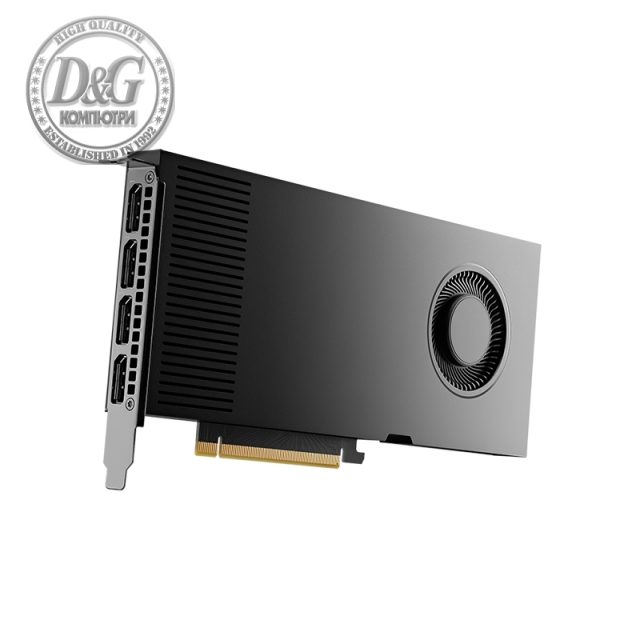 Видео карта PNY VCNRTX4000ADA-PB, RTX A4000 ADA Gen, 20GB, PCIE 4.x16, DisplayPort 1.4 (4)