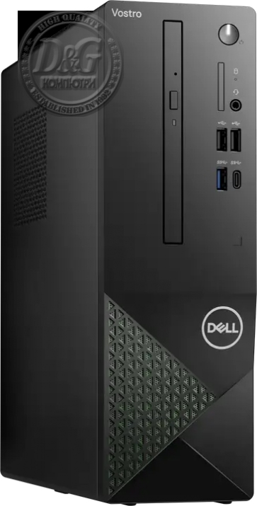 Dell Vostro 3030S, Intel Core i5-14400 (10C, 16T, 20.00MB Cache), 8GB (1x8GB) DDR5, 512GB M.2 SSD, Intel UHD Graphics 730, BG Keyboard + Mouse, Wi-Fi+BT, Ubuntu, 3Y ProSupport