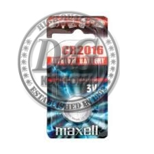 Бутонна литиева батерия MAXELL CR2016 3V