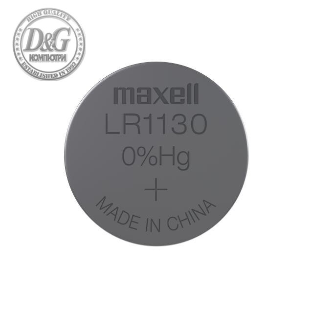 Бутонна алкална батерия MAXELL LR-1130 AG10 1.55V 10 бр./pack  цена за 1 бр.