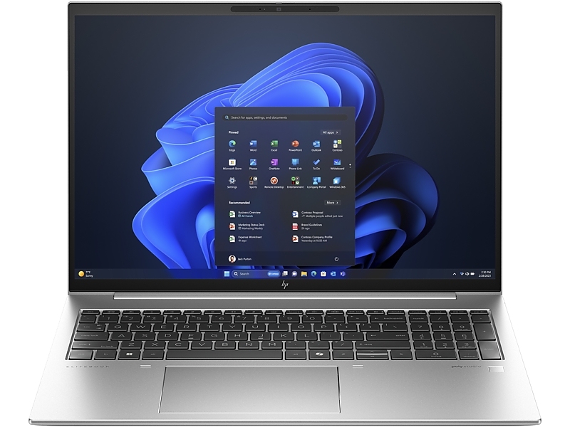 HP EliteBook 860 G11, Ultra 7-155H(up to 4.8GH/24MB/16C), 16" OLED BV 400nits, 32GB 5600Mhz 2DIMM, 1TB PCIe SSD, WiFi 6E + BT 5.3, Backlit Kbd, FPR, Smart Card Reader, 3C Batt, Win 11 Pro,  5Y NBD On Site