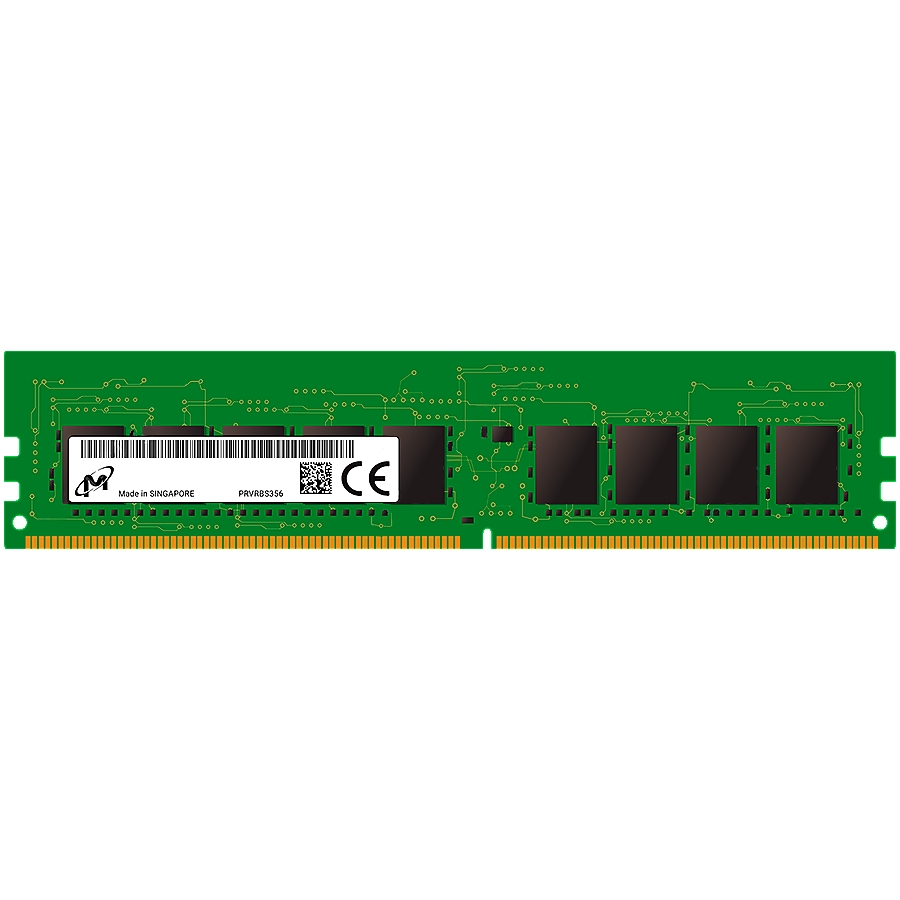Micron DDR4 RDIMM 32GB 2Rx8 3200 CL22 (16Gbit) (Single Pack), EAN: 649528929532