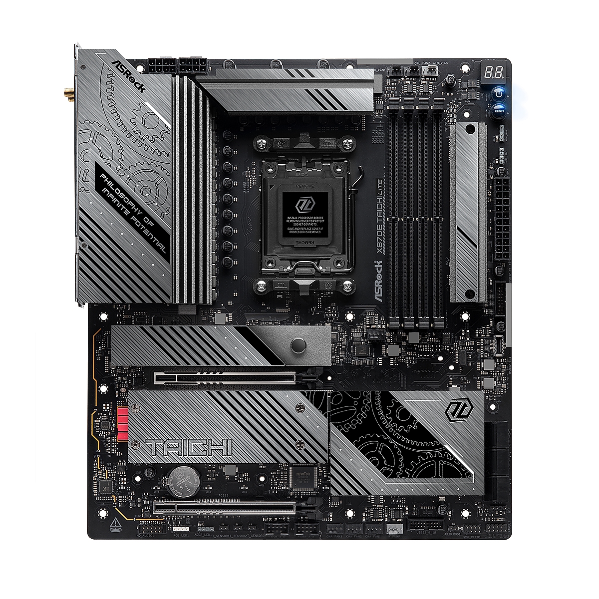 Дънна платка ASROCK X870E TAICHI LITE, Socket AM5