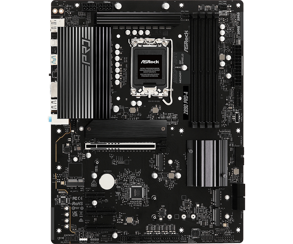 Дънна платка ASRock Z890 Pro RS, LGA 1851