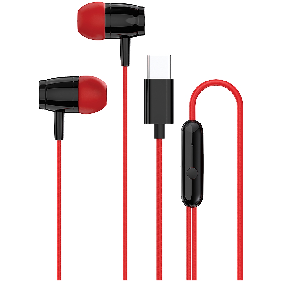 CANYON headphones SEP-5 TYPE-C Red