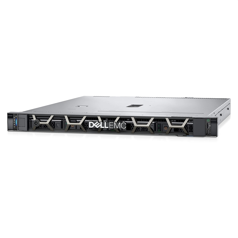 Dell PowerEdge R250, Chassis 4 x 3.5", Xeon E-2314, 1x16GB DDR4 UDIMM, 1x480GB SSD SATA RI, Rails, Bezel, NO PERC, Broadcom 5720 Dual Port, iDRAC9 Basic 15G, 700W, 3Y Basic Onsite