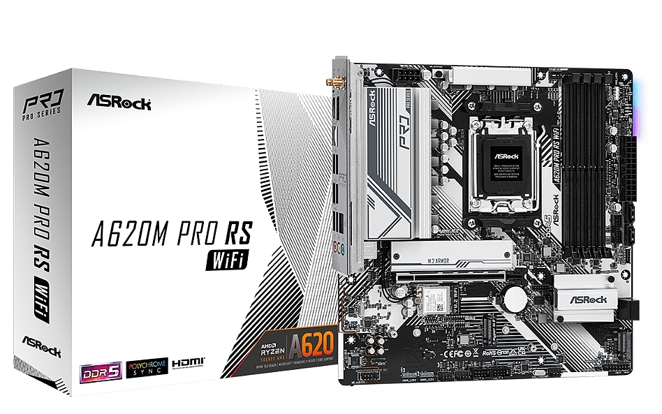 Asrock A620M Pro RS Wi-Fi
