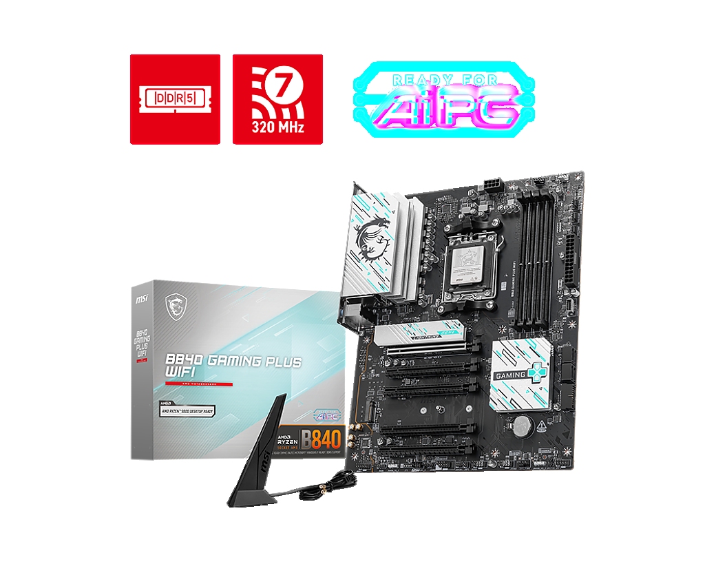 MSI B840 GAMING PLUS WIFI /AM5