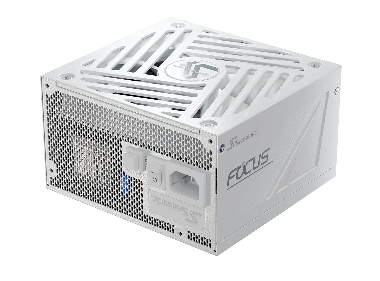 Seasonic захранване PSU ATX 3.1 750W Gold, Full Modular, PCIe 5.1 - FOCUS-GX-750-V4-WHITE