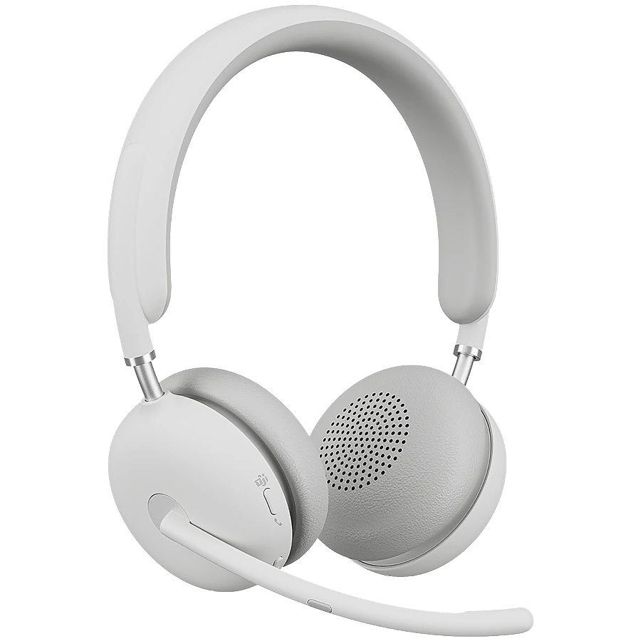 LOGITECH HEADSET - Logitech Zone Wireless 2 UC - OFF-WHITE,TEAMS - 2.4GHZ/BT - NO STAND