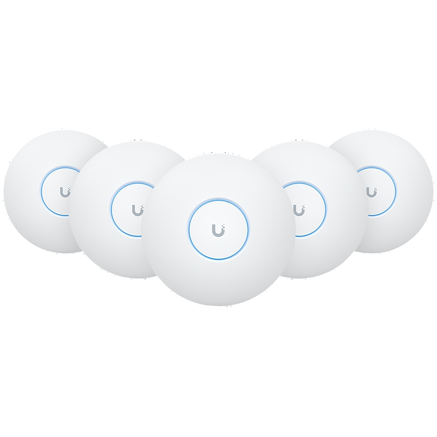 Ubiquiti Ceiling-mounted WiFi 7 AP with 6 spatial streams and 6 GHz support for interference-free WiFi in demanding, large-scale environments