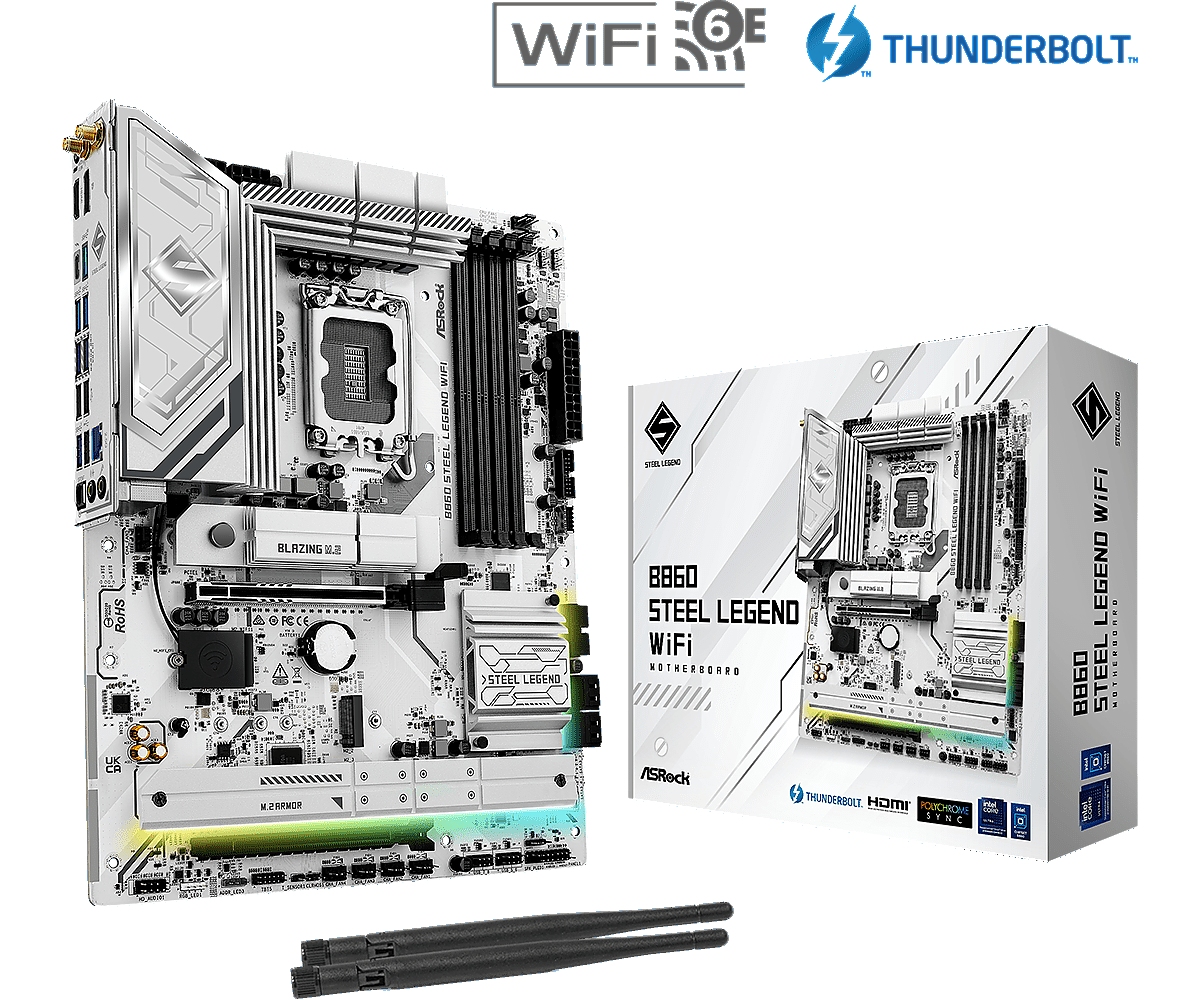 ASROCK B860 STEEL LEGEND WIFI