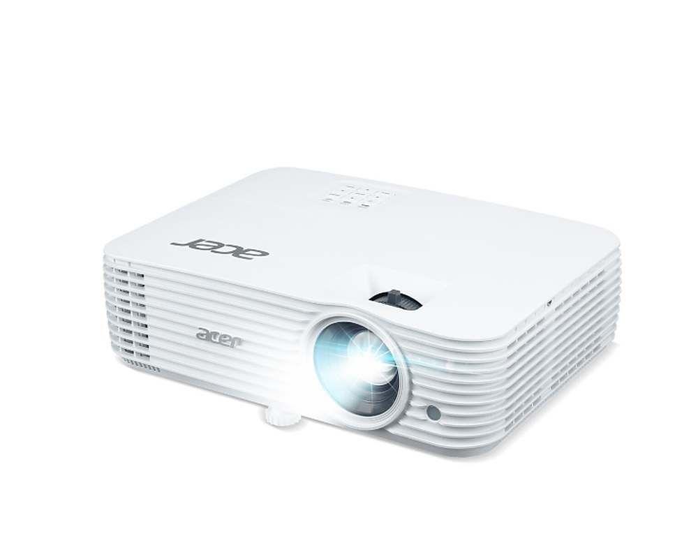 Acer Projector H6815GTV, DLP, 4K UHD (3840x2160), 4000 ANSI Lm, 50 000:1, 1.1x, 2xHDMI, USB Type A, RS232, PC Audio 3.5mm mini jack, DC Out 5V/1.5A, Google TV dongle included, Lamp life up to 20 000h, 3W Speaker, Bag, 2.88Kg, White