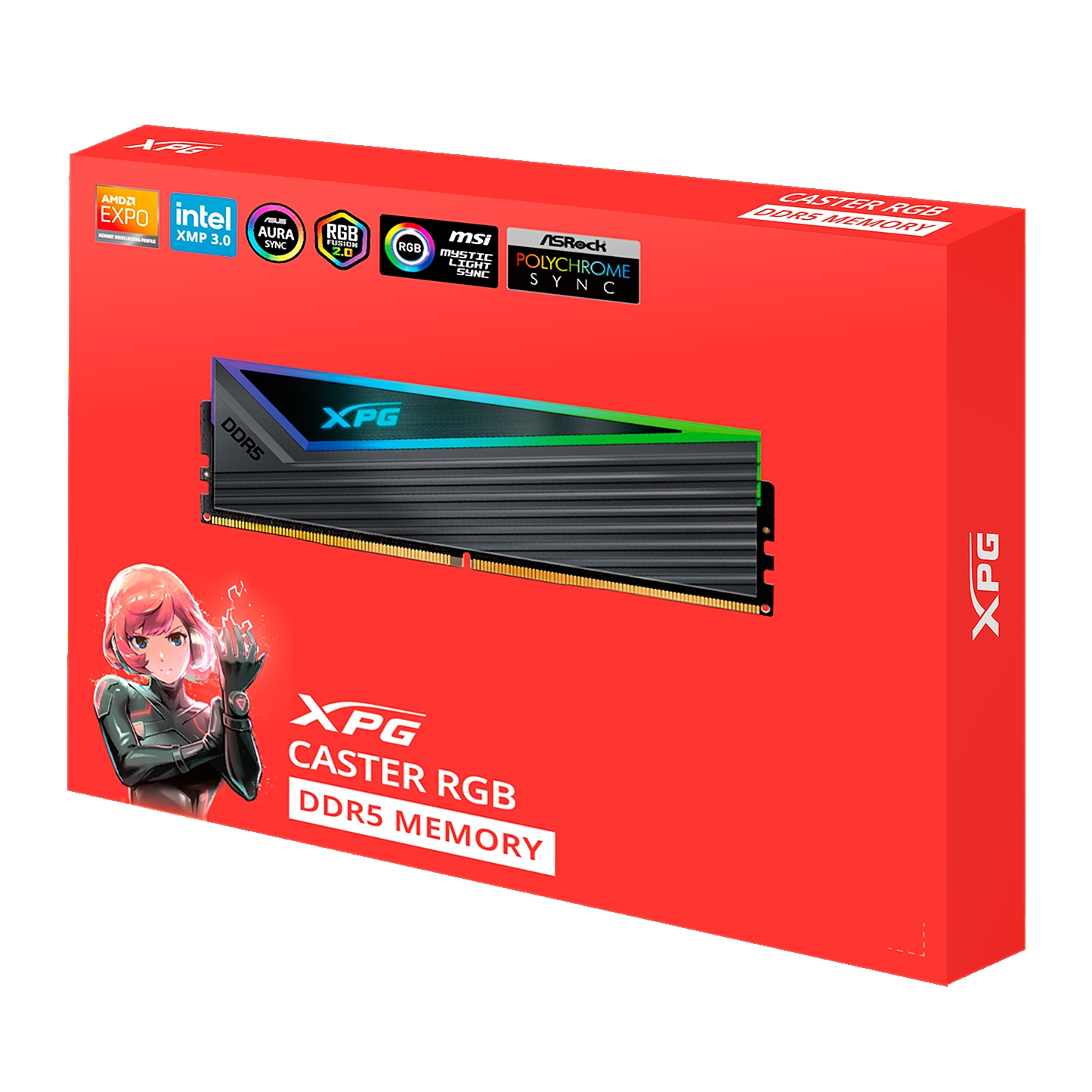 16G DDR5 6000 XPG CASTER RGB