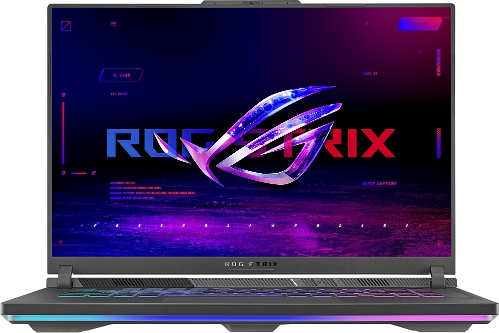Asus Strix G16 G614JV-N4071,Intel i7-13650HX,( 2.6 GHz 24M Cache, up to 4.9 GHz ),16.0 QHD+ 2560x1600 16:10, AG, 240 Hz,DDR5 16GB ( 8GB DDR5-4800 SO-DIMM *2 ) ,1TB , RTX4060 8GB GDDR6,Wi-Fi 6E ,Backlit Chiclet Keyboard 1-Zone RGB,NO OS,Eclipse Gray