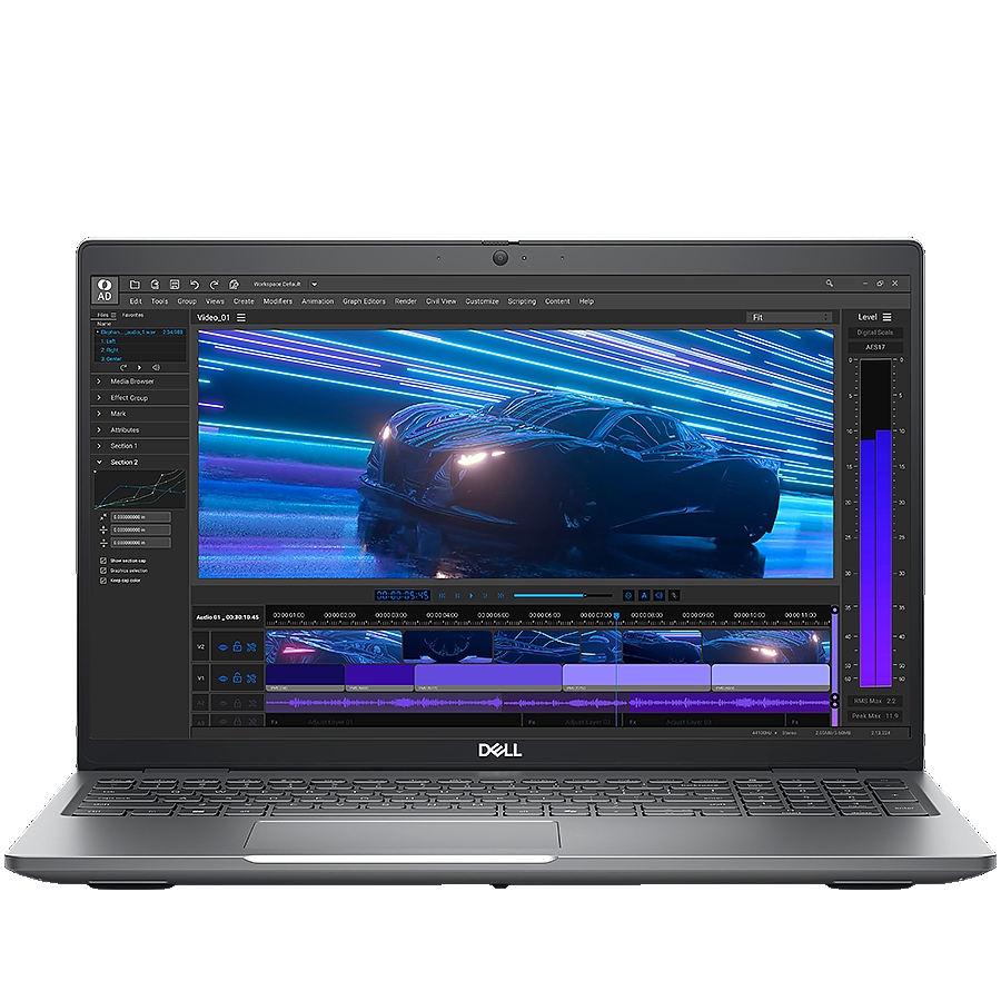 Dell Mobile Precision 3591, Intel Core Ultra i7-155H vPro(16C, 22T, 24MB cache, up to 4.8GHz), 15.6"FHD(1920x1200) No-Touch, 32GB (1x32GB) DDR5, 1TB M.2 SSD, NVIDIA RTX1000 6GB, Wi-Fi+BT, IR Cam, Mic, Backlit EN AI KBD, Win 11 Pro, 3Y ProSupport