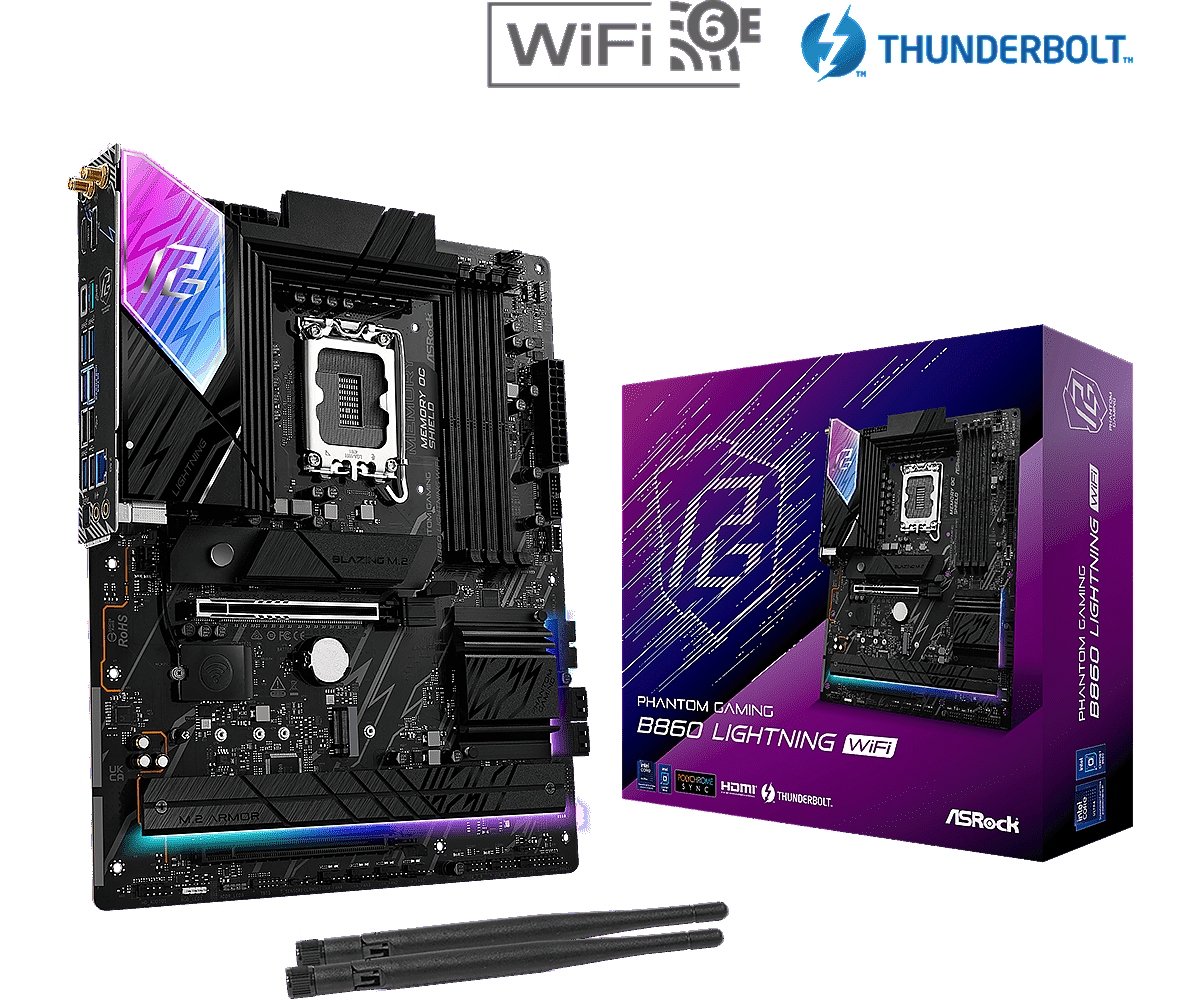 ASROCK B860 LIGHTING WIFI