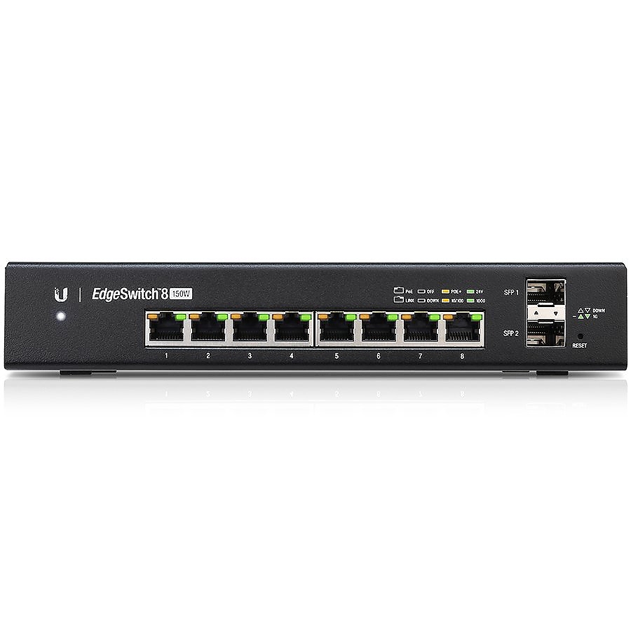 EdgeSwitch 8 Port, 150 W, EU