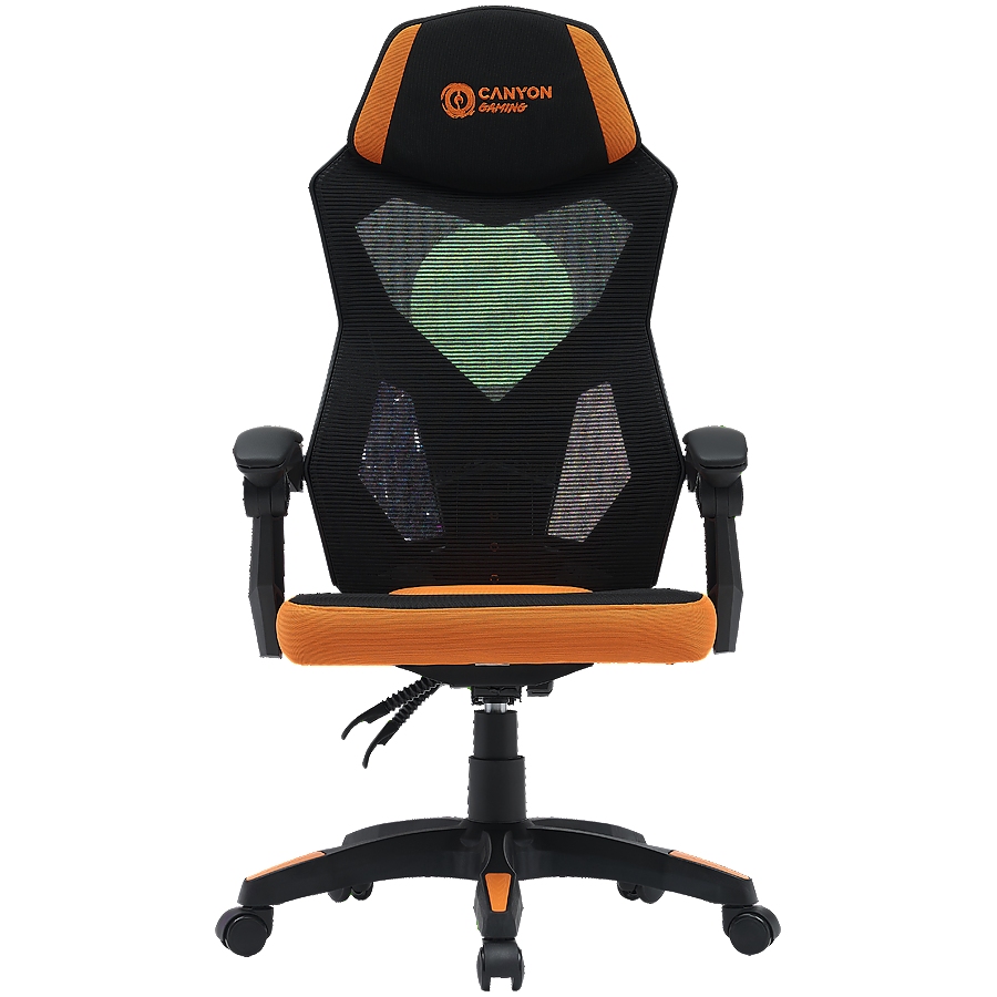 CANYON gaming chair Wave MCH02 Mesh Black Orange