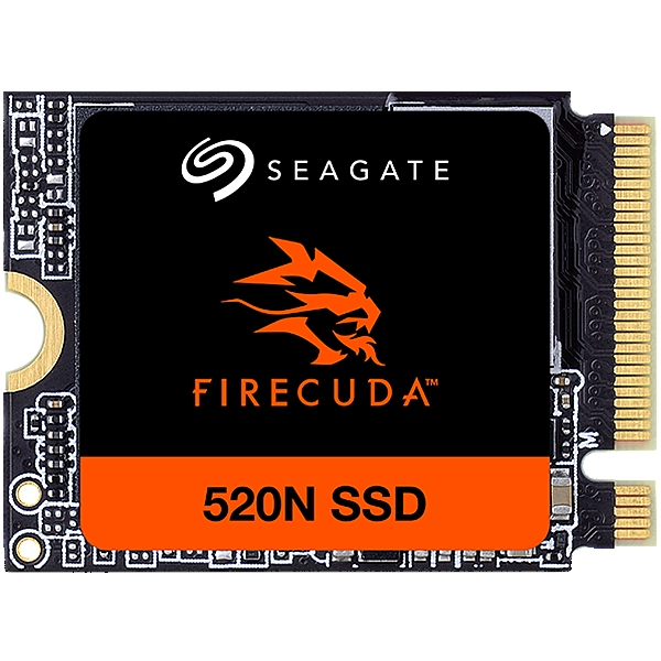 SSD SEAGATE FireCuda 520N 2.048TB M.2 2230-S2 PCIe Gen4 x4 NVMe 1.4, 3D TLC, Read/Write: 5000/3200 MBps, IOPS 480K/750K, Rescue Data Recovery Services 3 ani, TBW: 450