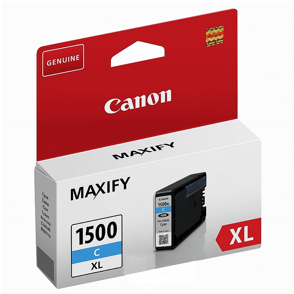 Canon PGI-1500XL C + Canon Plus Glossy II PP-201, 10x15 cm, 100 sheets + Canon Plus Glossy II PP-201, 10x15 cm, 100 sheets