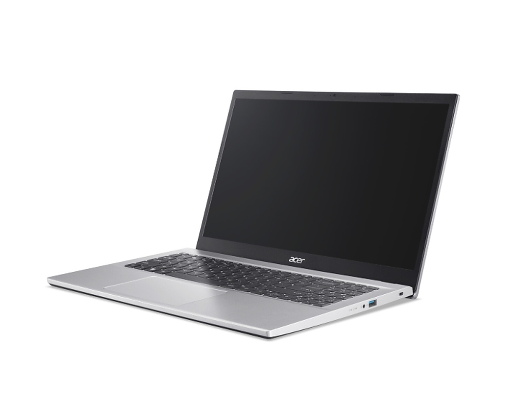 Acer Aspire Go 15, AG15-42P-R493, AMD Ryzen 7 5825U,(up to 4.30GHz, 16MB), 15.6" FHD (1920x1080) IPS SlimBezel LCD, 1*16GB DDR4 3200MHz (1 slot free), 512GB PCIe NVMe SSD, AMD Radeon, HD Cam, WiFi 6E, BT 6E, Kbd, No OS, Pure Silver