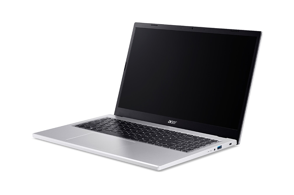 Acer Aspire Go 15, AG15-71P-72V9, Intel Core i7-13620H (up to 4.90GHz, 24MB), 15.6" FHD (1920x1080) IPS slim bezel LCD, 1*16GB DDR5 4600MHz (1 slot free), 512GB PCIe NVMe SSD, Intel UMA, FHD Cam, WiFi 6E, BT 6E, Kbd, No OS, Pure Silver