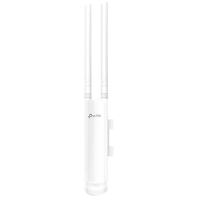 TP-Link EAP225-Outdoor AC1200 Dual Band Outdoor Access Point,867Mbps at 5GHz + 300Mbps at 2.4GHz,1 Gigabit LAN,802.3af PoE and Passive PoE,2 External Antennas,IP65 Weatherproof,MU-MIMO,Band Steering,Beamforming,Airtime Fairness,Centralized Man.