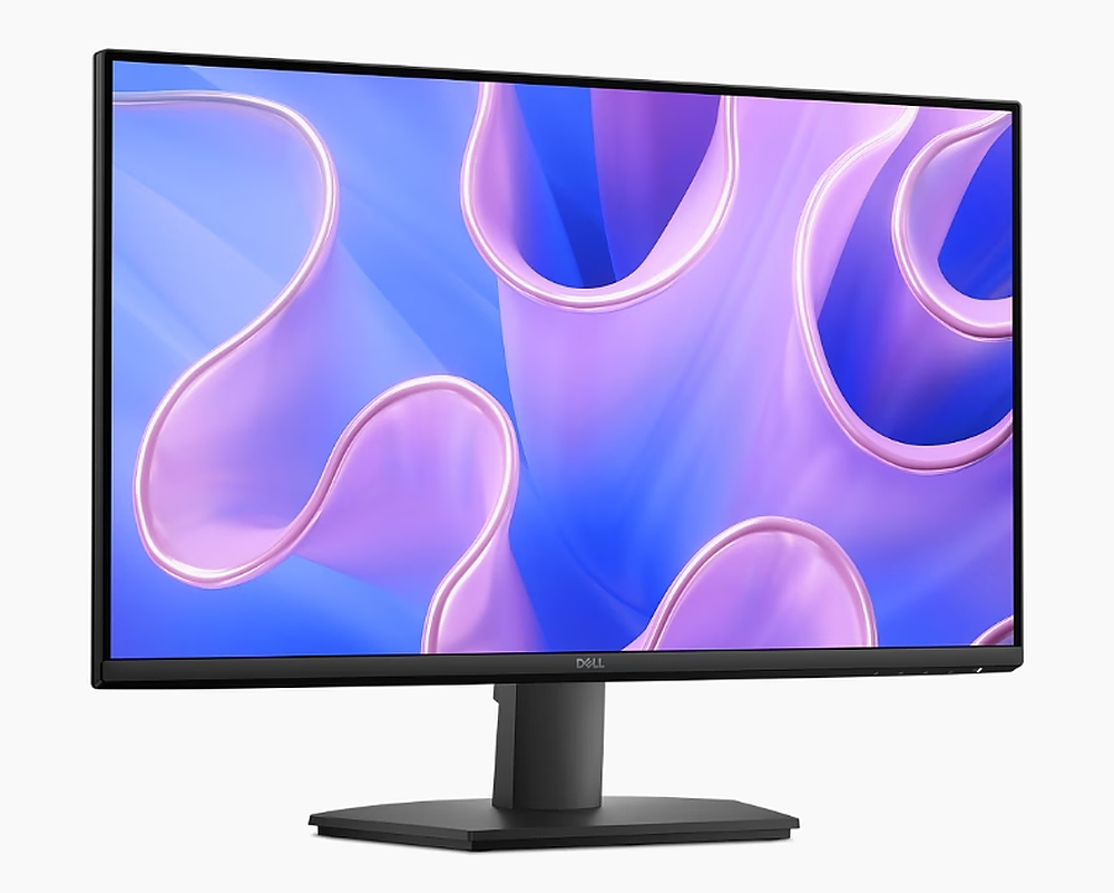 Dell SE2725HM, 23.8" Wide LED, IPS Anti-Glare, 5ms, 100 Hz, 1000:1, 250 cd/m2, FullHD 1920x1080, ComfortView, HDMI, VGA, Tilt, Black