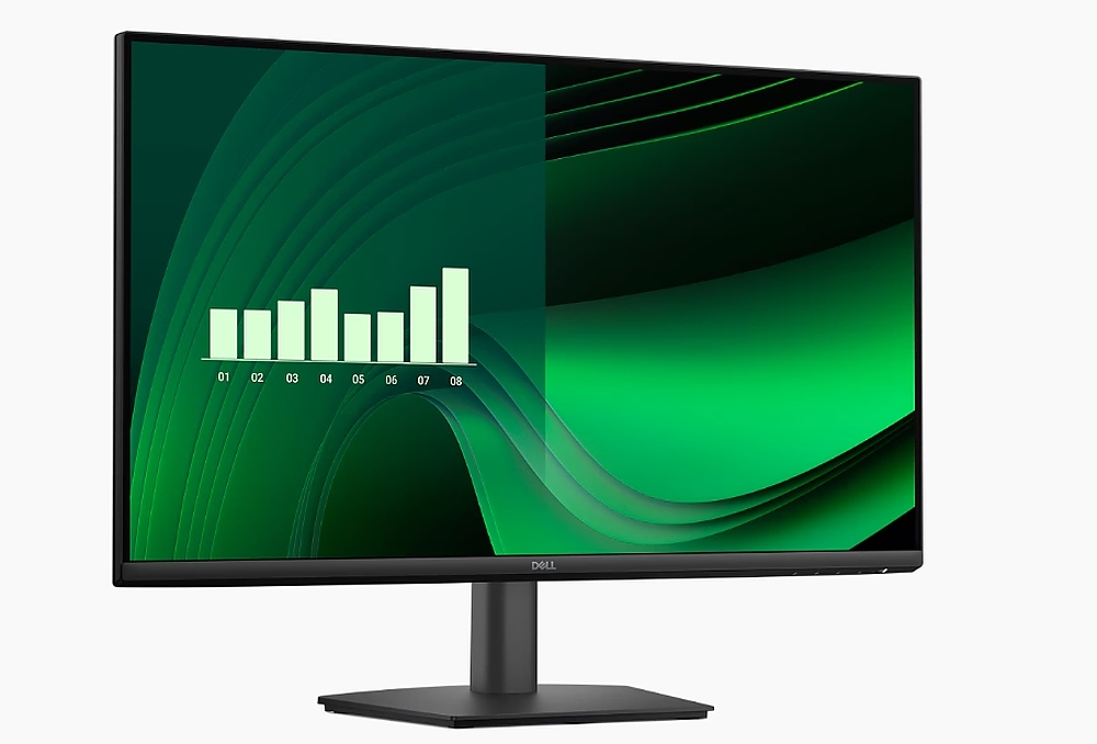Dell E2725HM, 27" Edge LED Anti-Glare, IPS Panel, 5ms GTG, 100 Hz, 1000:1, 300 cd/m2, Full HD 1920x1080, VGA, HDMI, Display Port, Tilt, Black